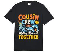 Cousin Crew 2026 Summer Vacation Beach Family Trips Matching Comfort Colors Adult Heavyweight T-Shirt
