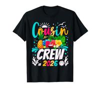 Cousin Crew 2026 Summer Vacation Matching Family Trip Beach Camiseta gráfica económica