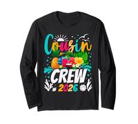 Cousin Crew 2026 Summer Vacation Matching Family Trip Beach Manga Larga