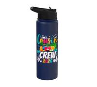 Cousin Crew 2026 Summer Vacation Matching Family Trip Beach Stainless Steel Insulated Water Bottle