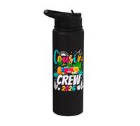 Cousin Crew 2026 Summer Vacation Matching Family Trip Beach Stainless Steel Insulated Water Bottle