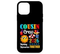 Cousin Crew 2026 Vacaciones de Verano Playa Viajes Familiares a Juego Carcasa para iPhone 12 Mini