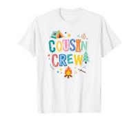 Cousin Crew Camping, Aventuras Familiares a Juego Camiseta