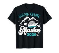 Cousin Cruise Alaska 2026 Family Trip Vacation Matching Camiseta