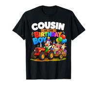 Cousin of The Birthday Boy Farm Tractor Party Theme Camiseta