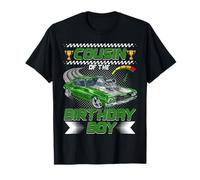 Cousin of The Birthday Boy Race Car Party Family Matching Camiseta