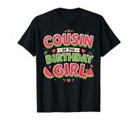 Cousin of The Birthday Girl Watermelon Family Party Camiseta