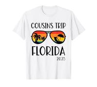 Cousins Trip Florida 2025 Fin de semana Reunión familiar Verano Camiseta