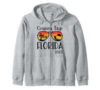Cousins Trip Florida 2025 Summer Weekend Vacation Matching Sudadera con Capucha