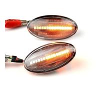 COUSOPO Luces Giro Indicadoras 2 uds lámpara LED de posición lateral luces dinámicas señal giro para Suzuki para Grand para Vitara JT (2005-2012) intermitente lateral(Crystal white)