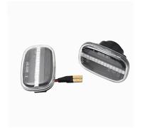 COUSOPO Luces Giro Indicadoras Led dinámico señal giro variable para Toyota para Corolla E10/E11/E12 para Yaris para Verso para Hilux para Surf N21 RX, 2 uds intermitente lateral(Dynamic Crystal)