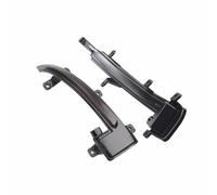 COUSOPO Luces Giro Indicadoras Luz LED de intermitente dinámica para TT TTS MK2 8J 2007-2014 TTRS R8, espejo retrovisor lateral, con flujo agua, 2 uds intermitente lateral