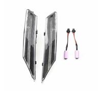 COUSOPO Luces Giro Indicadoras Luz LED dinámica de posición lateral delantera, lámpara señal giro para 2020, 2021, 2022 +, para Taycan Sedan, reemplazo ámbar OEM 9J1953041F intermitente lateral