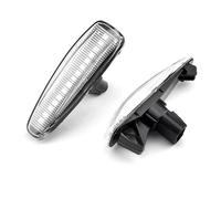 COUSOPO Luces Giro Indicadoras Luz LED señal giro dinámica lámparas indicador lateral para Mitsubishi para Outlander Mk2 Sport para Lancer para Evolution ASX intermitente lateral(Crystal white)