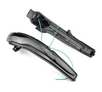 COUSOPO Luces Giro Indicadoras Luz para espejo retrovisor, lámpara indicadora luz intermitente para Benz Clase C W205 C180 C200 C250 C300 C350 C350e C400 C43 C63 2x intermitente lateral(Amarillo)