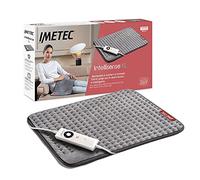 Coussin Chauffant - Imetec - Extra Large 38x50 cm - Soulage le Dos et les Jambes - 5 Températures - Chauffage Rapide - Lavable