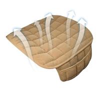 Coussin de siège - Primo coche, Protection Chaude, Tapis Antidérapant | Housse pour siège auto pour l'hiver, prima en mousse souple pour le conducteur, Revêtement de siège baquet thermi
