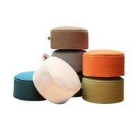 Coussin De Sol Tatami - Primo Rond En Lin Épaissi | Siège De Sol Confortable Pour Salon | Chambre, Salle De Yoga, Méditation, Décor Japonais, Oreiller D'assise Durable Pour Intérieur Ou Espace Déten