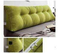 Coussin triangulaire pour tête de lit canapé sofá housse amovible primo confortable de lecture de relax de soutien lombaire