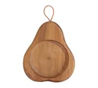 Coussinets En Bois - Tapis Décoratif En Forme De Poire Décoration Maison, Lencería De Verre Pour Table Basse | Pour Les Casseroles, Boissons, Assiettes, Plats, BOL, Théière, Restaurante, Apartamento