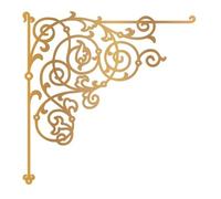 Couture Creations Mini HOTFOIL Stamp CRLN SQ CR, Rizador Cuadrado de Esquina de 2,3 x 2,3 Pulgadas, talla única