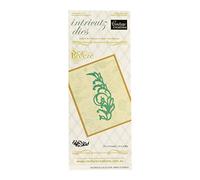 Couture Creations Sea Breeze Intricutz Die-Windy Flourish, Metal, Negro, 22 x 9.9 x 0.8 cm