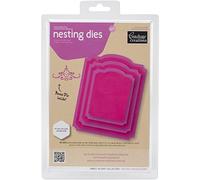 Couture Creations Sweet Acentos nidos Mueren Las señales Vintage, Negro