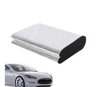 Couvercle Isolant pour Batterie de Voiture - 102x18 cm Bouclier Ignifuge Flexible | Enveloppe Isolante pour Batterie Automobile | Pour Marine Temps Froid Quad Moto Tondeuse Camping-Car Remorque