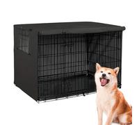 Couverture jaula animaux - Housse de caisse en tissu Oxford, Protection imperméable pour chiens chats | Accesorio coupe-vent adapté aux cages de transport, chenils intérieurs ou extérieurs toute