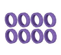 Couvre-Roues de Bagages en Silicone - 8 Pièces Manchon de Roue Universel | Étui de Protection Silencieux | Accessoires de Voyage pour Roulettes de Valise