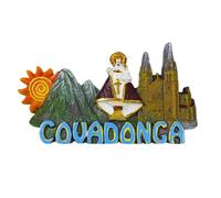 Covadonga Asturias España Imán para nevera 3D recuerdo de viaje decoración de nevera calcomanía magnética colección Craft Collection