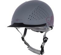 Covalliero 3230152 Beauty 2.0 - Casco de equitación (48-51 cm), color gris