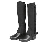 Covalliero Kid's Classic Stretch Mini Chaps - Negro, Talla, Niños, Size 146