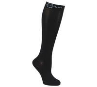 Covalliero Calcetines de equitación Grado, par, tallas 40-42, night blue, tejido mixto, para jinetes, lavables a máquina a 30 °C, con puño