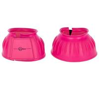 Covalliero Campanas de Goma para Cascos, protección para Cascos, Botas de Salto, por Pares, Pink, XXFull, Material de Goma Suave, Caballos, con autocierre de Gancho y Bucle