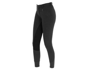 Covalliero Economic Teens - Pantalón Juvenil de equitación Negro Negro Talla:170