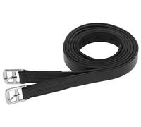 Correas para estribos para niños, 130 cm, negro