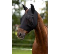 Covalliero FinoStretch Zipper - Máscara antimoscas, color negro, talla: WB