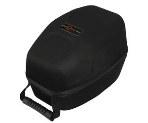 Covalliero Funda para casco, bolsa para casco, para montar a caballo, negra, microfibra, para jinete, talla universal, cremallera perimetral