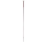 Covalliero Fusta de Doma, Fusta de Montar, Burdeos, 110 cm, para Jinetes, Mango de Fibra de Vidrio, Mango de Cuero sintético Suave