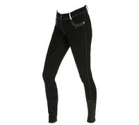 Covalliero Guantes Montar Reflective Negro, XXS