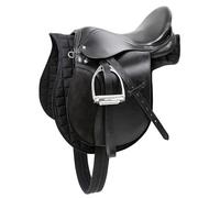 Kerbl Covalliero Conjunto de Montura para Haflinger, Negro