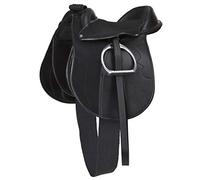 Covalliero Kerbl 325415 Economy Pony - Juego de sillines para Bicicleta, Color Negro