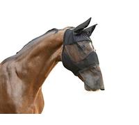 Kerbl Covalliero Máscara antimoscas Sangre templada, Incl. Protector para el Dorso de la Nariz y Orejeras