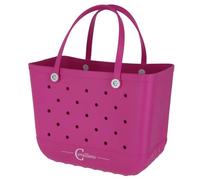 Covalliero Multibag, grande, bandolera, bolsa de equitación, bolsa de establo, rosa, 33,5 x 43,5 x 23 cm, 38 l, plástico EVA, fácil de limpiar, resistente al agua