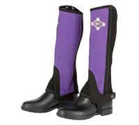 Covalliero Niños Kinde rmini Chaps Lilli tamaño de tendón, Black/Purple, 152