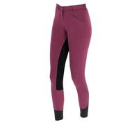 Covalliero Pantalones de Montar Economic, Pantalones para niños, Talla 134, Zarzamora, 90% algodón, niños, elástico, Cinturilla elástica, Bolsillo con Cremallera