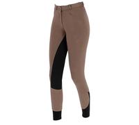 Covalliero Pantalones de Montar Economic, Talla 44, Wood, algodón, Elastano, elásticos, Antideslizantes, Bolsillo con Cremallera