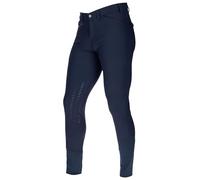 Covalliero Pantalones de Montar Techno II, Azul Oscuro, Talla 44, Refuerzos en Las Rodillas, Poliamida, para Hombre, elástico en 4 direcciones