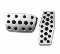 Cove de pedal de coche compatible con Cadillac para XTS 2008 2009 2010 2011 2012 2013 2014 2015 2016 almohadillas para pedal de coche (AT) (AT)